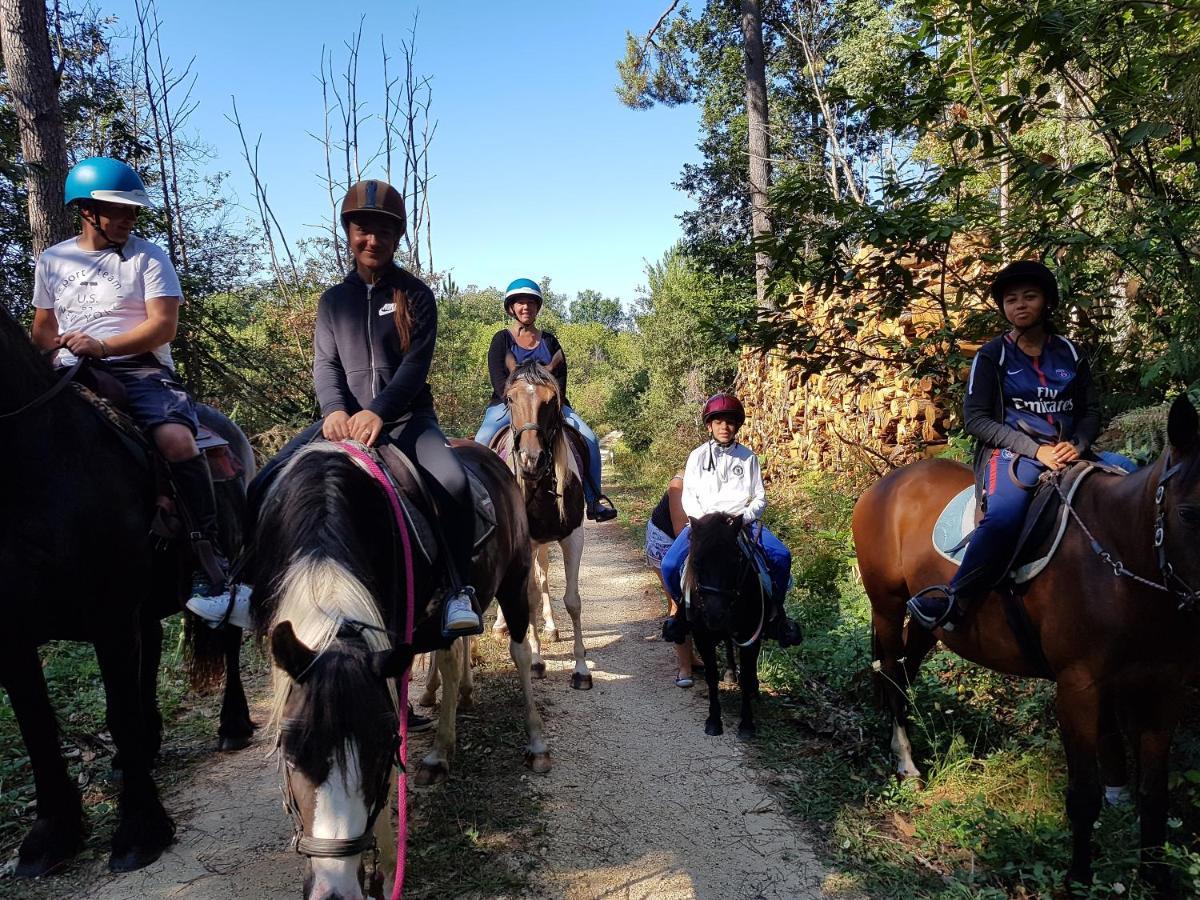 Gite Equestre Domaine Des Crins - Monpazier Capdrot Exterior foto
