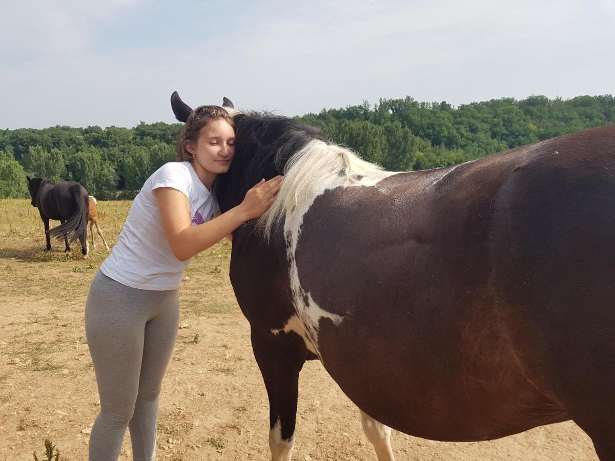 Gite Equestre Domaine Des Crins - Monpazier Capdrot Exterior foto