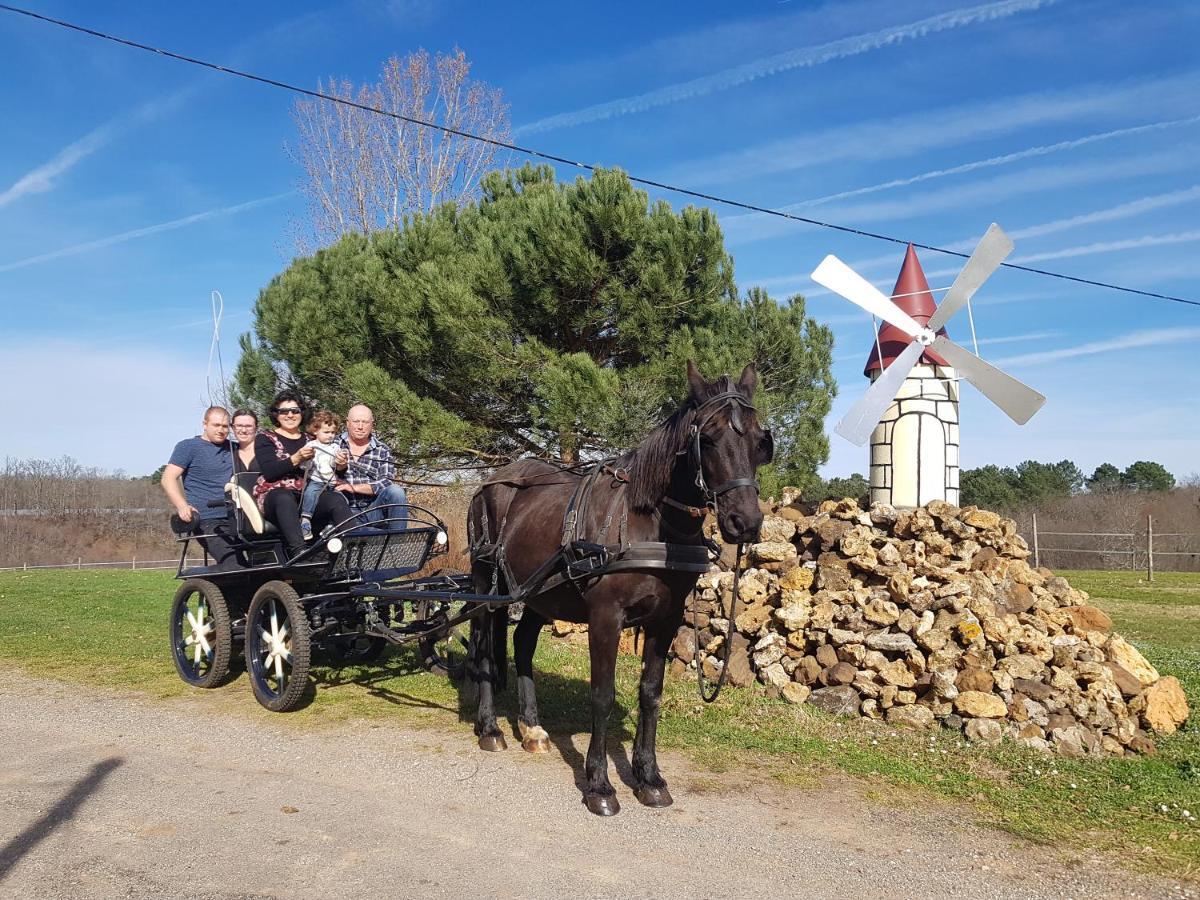 Gite Equestre Domaine Des Crins - Monpazier Capdrot Exterior foto